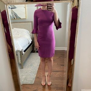 Magenta Banana Republic Dress